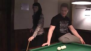 blowjob brunette kusse
