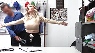 store patter blondine bjerglÃ¸ve