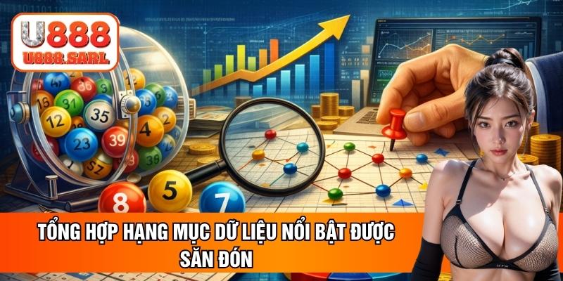 Tổng hợp hạng mục dữ liệu nổi bật được săn đón